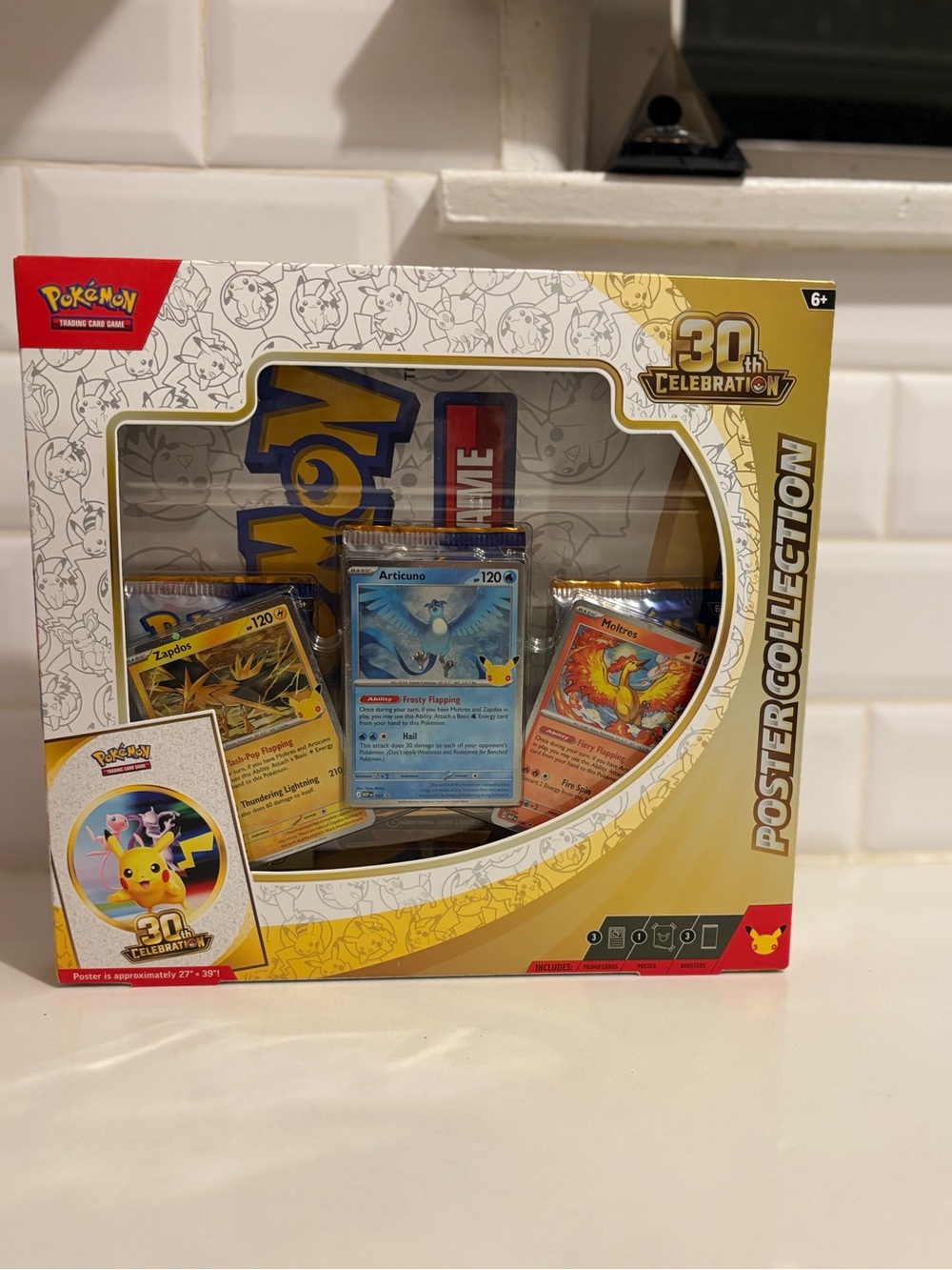Pokémon TGG: 30th Celebration poster collection Size OS